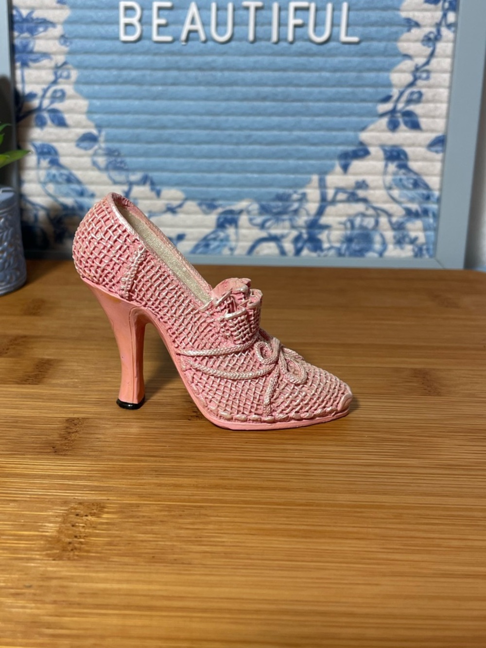 Vintage Inspired Resin High Heel Figuring